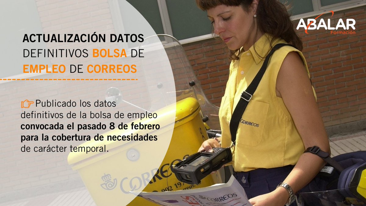 ABALAR Formación. Cursos y oposiciones. tweet media