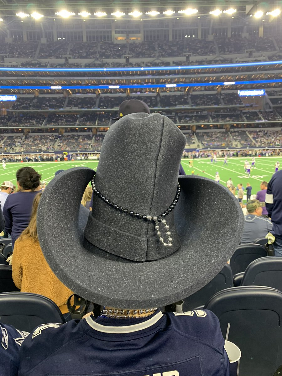 angilber's tweet photo. @MikeDoocyFox4 @GoodDayFox4 Thankful for the great seats we had at the Cowboys game. Also that there is not much action between the 40’s. https://t.co/KvgSzREGkF