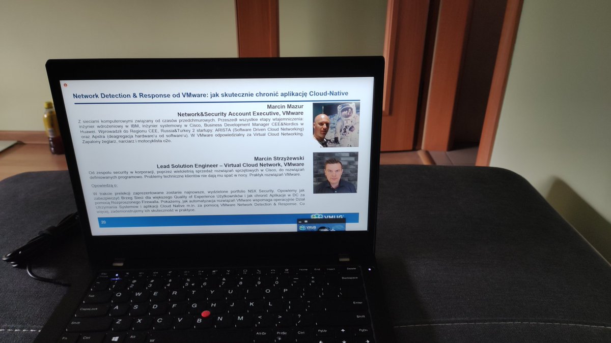 m_dobrowolski_'s tweet image. #VMUG #NetworkDetection&Response #Cloud-Native #VMware Swoją sesję rozpoczynaja Marcin Mazur, Network&Security Account Executive oraz Marcin Strzyżewski, Lead Solution Engineer – Virtual Cloud Network, obaj z @VMware.
