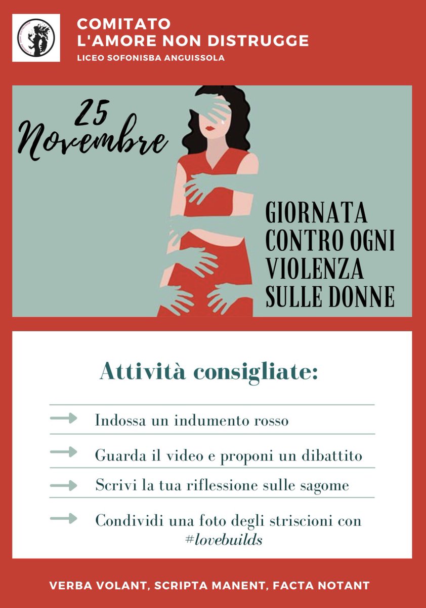 fossicometee's tweet photo. se Γ¨ amore non ti lascia i lividi sulla pelle e soprattutto non ti distrugge.
basta violenza. #violenzasulledonne #lovebuilds https://t.co/JWZNoVbi83