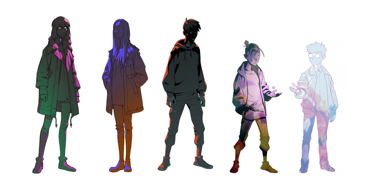 Pro Player Character Explorations I did for the Valorant  DIE FOR YOU music vid. These were so much fun to work on! @artstationhq artstation.com/artwork/g82O1K 

Produced &amp; created by <a href="/thelinestudio/">THE LINE</a>
 in collaboration with <a href="/riotgames/">Riot Games</a>
  and <a href="/PlayVALORANT/">VALORANT</a>