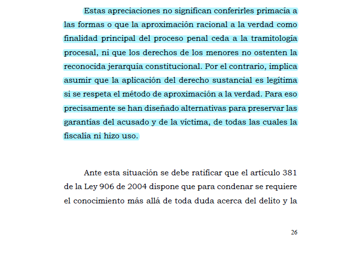 Melovides's tweet photo. La menor modificó sus aseveraciones incriminatorias rendidas en la entrevista ante la psicóloga y lo declarado en el juicio, sin embargo, la Fiscalía no solicitó sus declaraciones anteriores como testimonio adjunto o prueba de referencia. Absuelve. https://t.co/eQvqYSNCAz https://t.co/wOqInv35zW