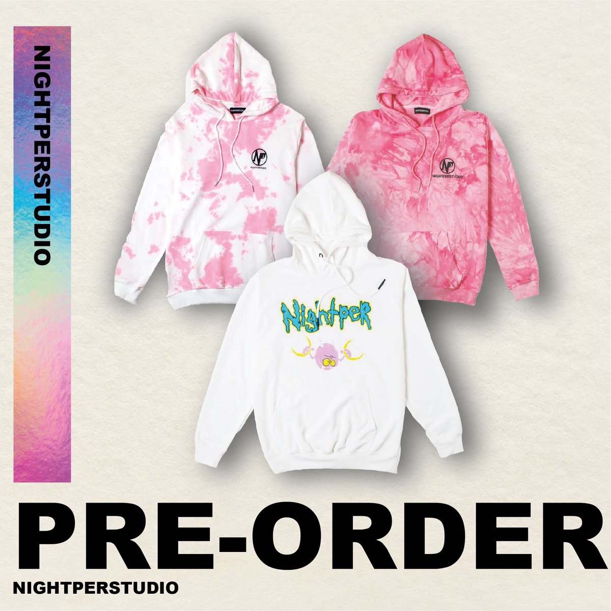 𝟮𝗡𝗗 𝗣𝗿𝗲-𝗢𝗿𝗱𝗲𝗿 𝗳𝗼𝗿 𝗡𝗣𝗜𝗜 𝗖𝗼𝗹𝗹𝗲𝗰𝘁𝗶𝗼𝗻
(NEW ITEM ARRIVED!) 

MORE INFORMATION 27 NOV 

Pre-order start 28 NOV - 8 DEC 

**We allow delivery only to addresses in Thailand.🙏🏻** 

#NIGHTPERSTUDIO
