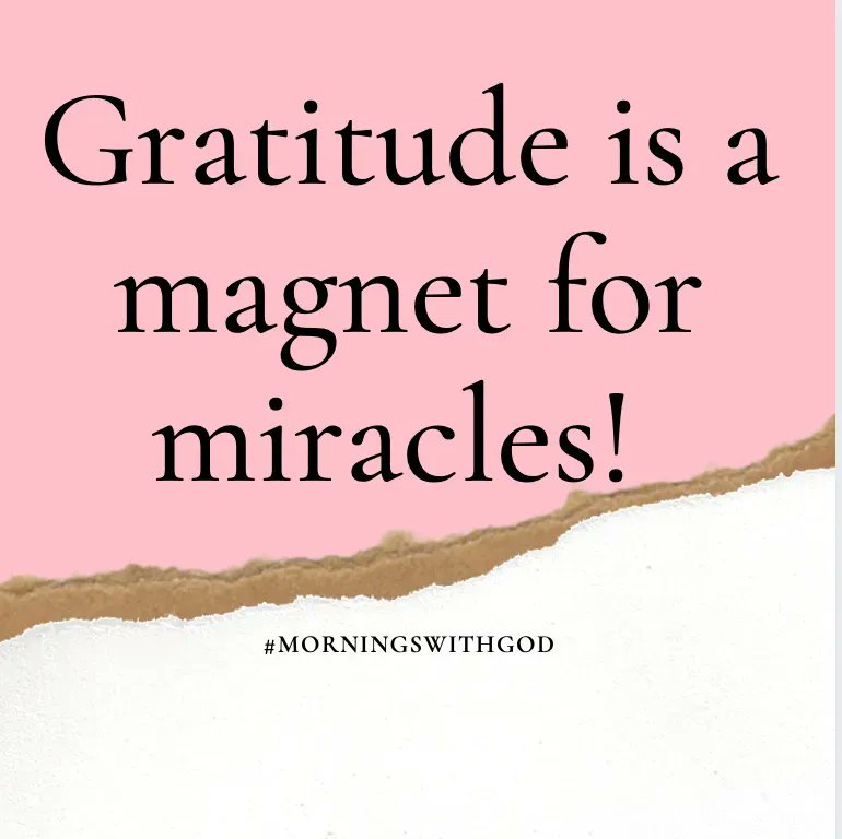 Happy Thanksgiving!! Gratitude helps us step back apperciate all we have even when life is strange. Take a moment to type one thing you are grateful for. I'll go first.. I'm grateful for another year of blessings! #MorningswithGod #MWG #WomanOfGod #gratitude #Thanksgiving