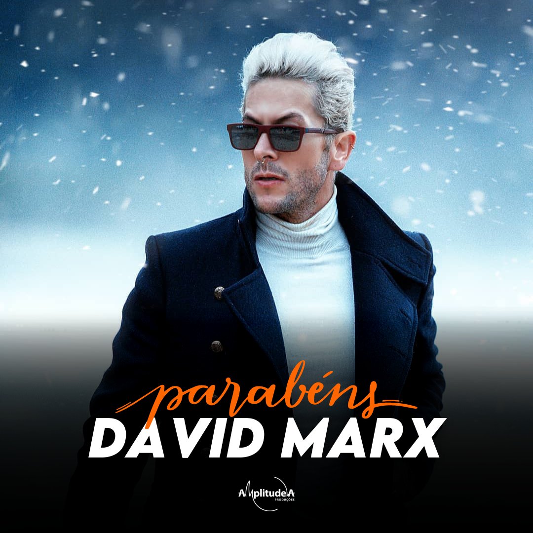 Parabéns pelo seu dia <a href="/davidmarxofc/">David Marx</a>. 🎂🎉

Queremos te desejar um feliz aniversário incrível e cheio de bênçãos. Que você consiga realizar todos os seus sonhos e projetos, você merece!

Muita saúde, prosperidade, amor, paz e muitos anos de vida. Parabénnnns!