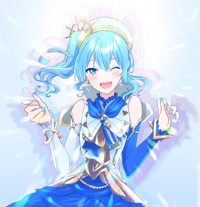 Blueroseな星街さん #ほしまちぎゃらりー 