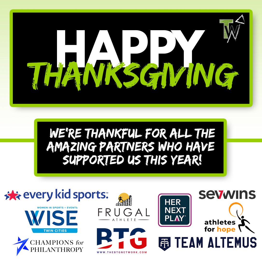 Happy Thanksgiving from Team TWN! We hope you're able to safely enjoy time with friends and family this year. We are thankful for our partners who’ve supported our events, content and resources this year. We couldn't have done it without them. Thank you all, &amp; enjoy the holiday!