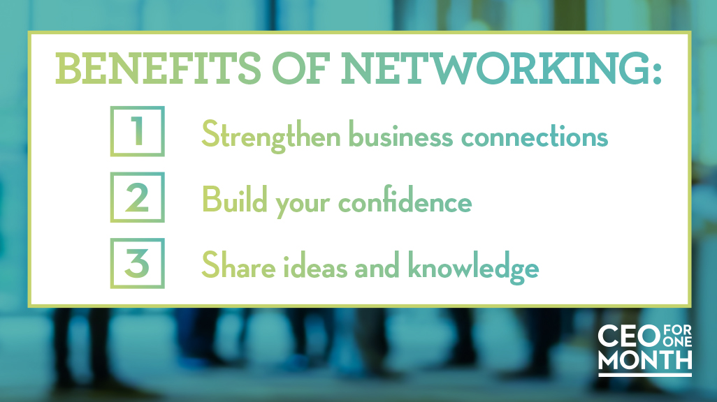 Networking can provide you with amazing opportunities for yourself and your career. Here's just some reasons why you should expand your business network. #CEOforOneMonth #CareersCorner #Networking