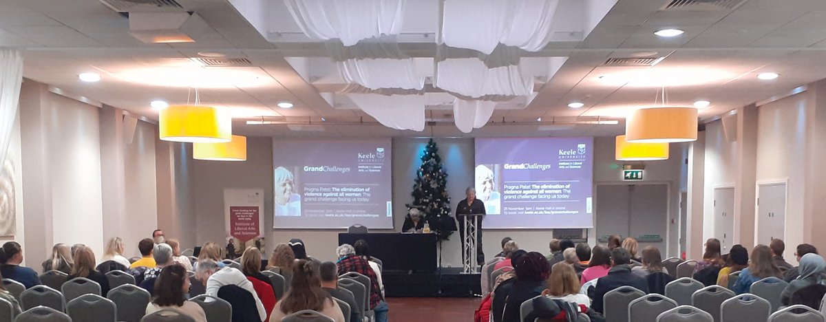 Professor Susan Bruce introducing our honoured guest speaker, Pragna Patel.
#GrandChallenges #PragnaPatel #EliminationofViolenceAgainstWomen