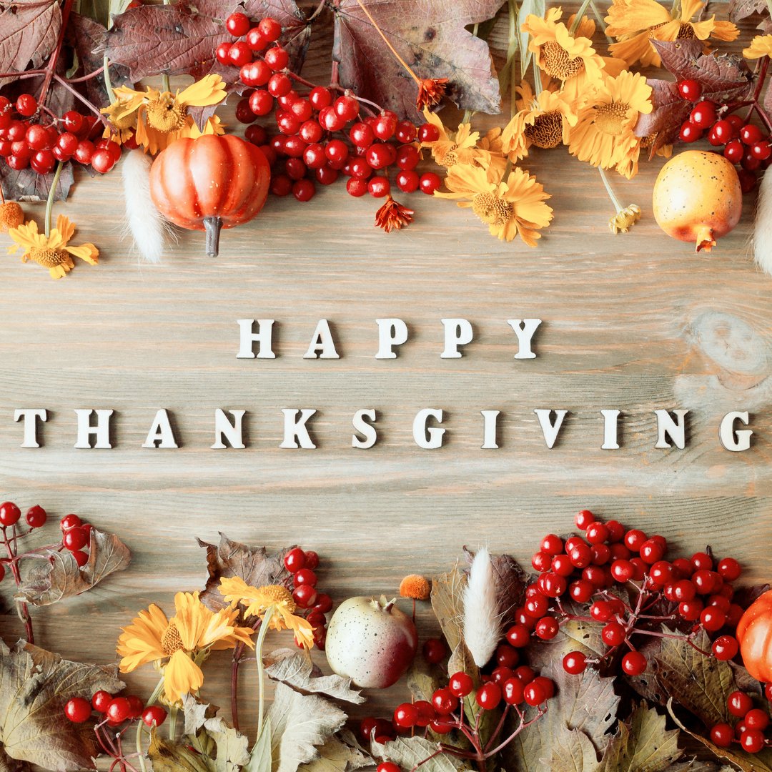 ValleyNatural's tweet photo. Wishing everyone who celebrates a Happy Thanksgiving! We are so thankful to those in our community, our small businesses we work with and our shoppers! Have a fun and festive day!

We will be closed today, but will be open our regular hours tomorrow! https://t.co/eUGQaBwIfM