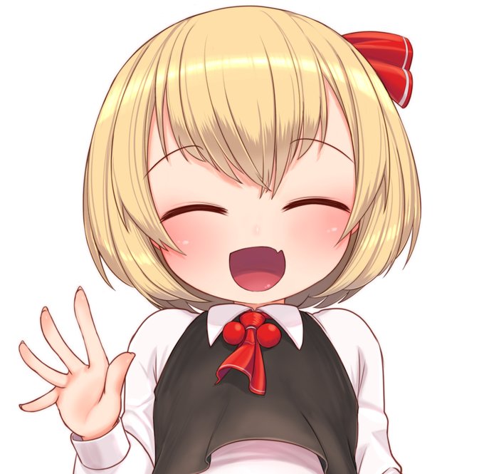 #いい笑顔の日 
鈴仙あたりはどっちかと言うと悪い笑顔かもしれない 