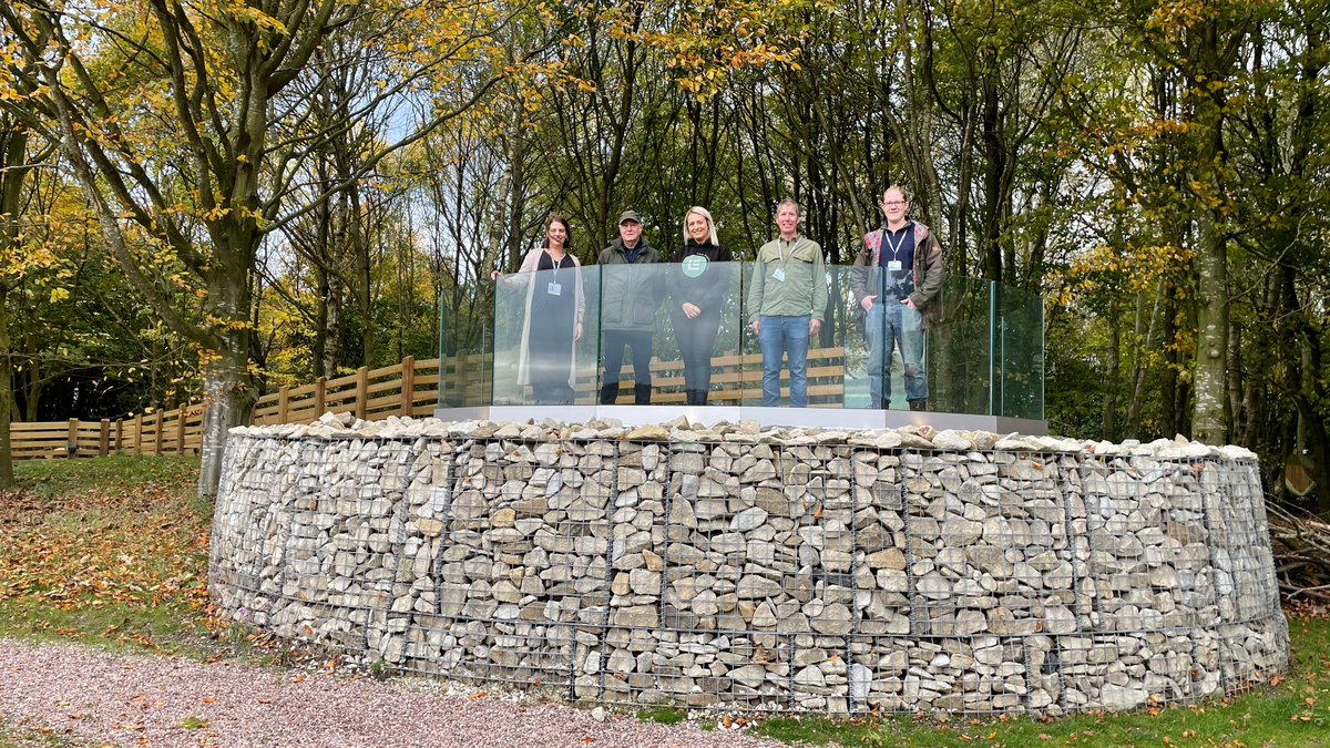 laneenduk's tweet image. We have recently had the pleasure of helping @CAFTcharity, by installing an incredible new viewing platform for their wonderful residents, complete with winding woodland pathway, sensory lighting and a sleek glass balustrade. Read more: bit.ly/3FLAI10 #downourlane