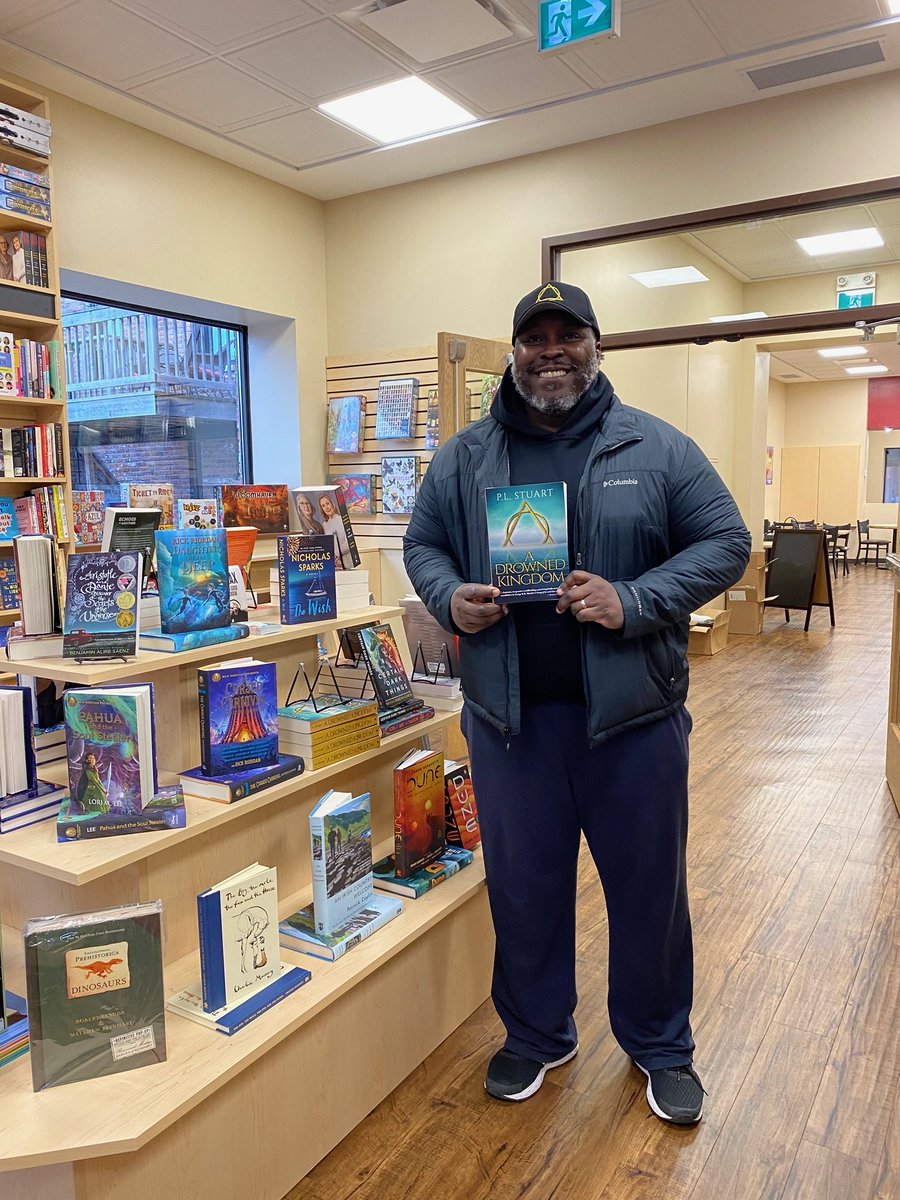 plstuartwrites's tweet image. So honoured to have "A Drowned Kingdom" on the shelves of @TalesTurns Chatham-Kent’s Premier Board Game Café and Bookstore! Thanks so much to all the @TalesTurns staff for making me feel so welcome on a recent visit! #supportlocalbookstores #gamescafe