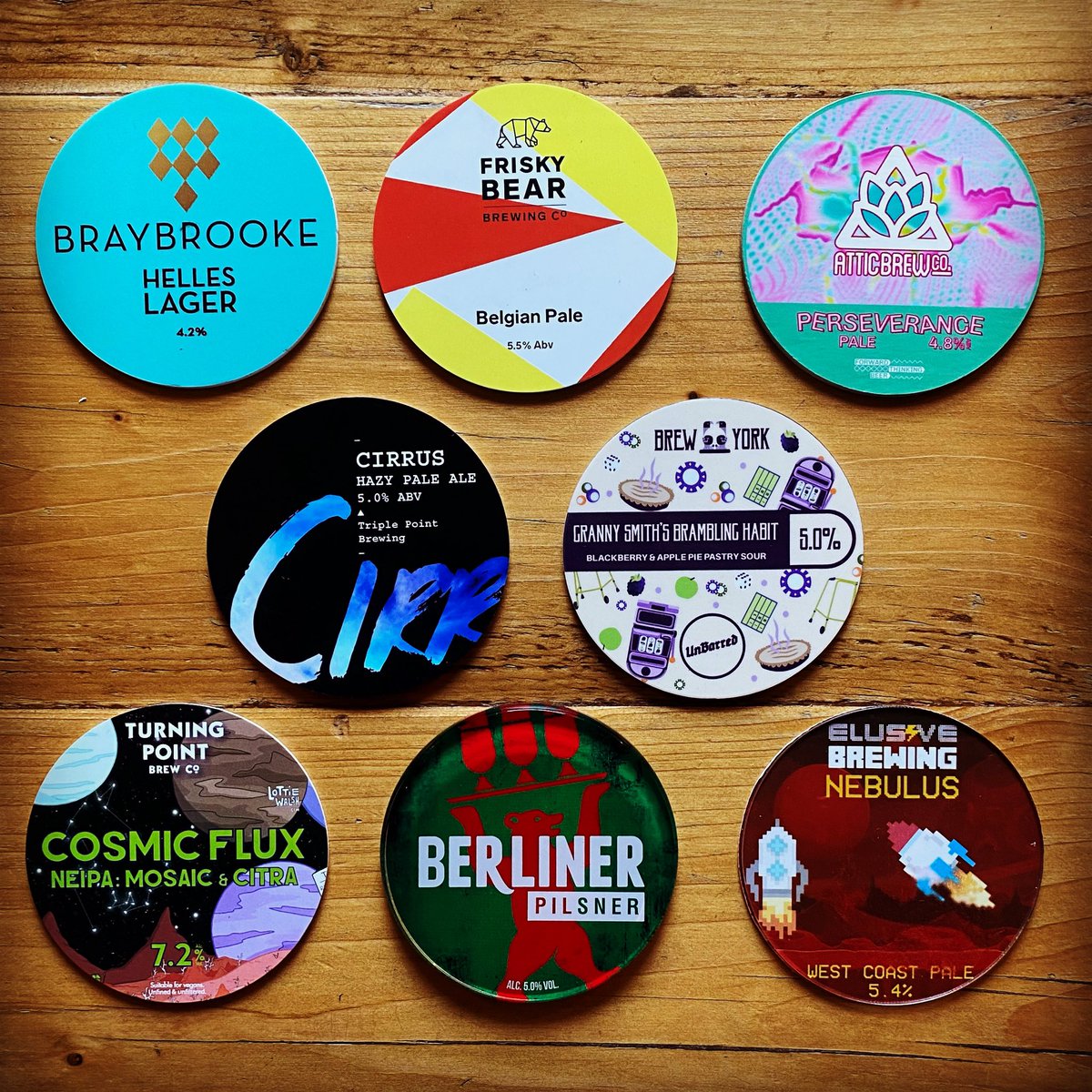 Keg wall line up 🍻😊