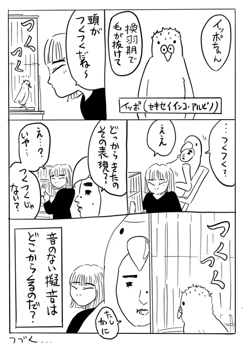 問いのりさこ 1
「音のない擬音」 