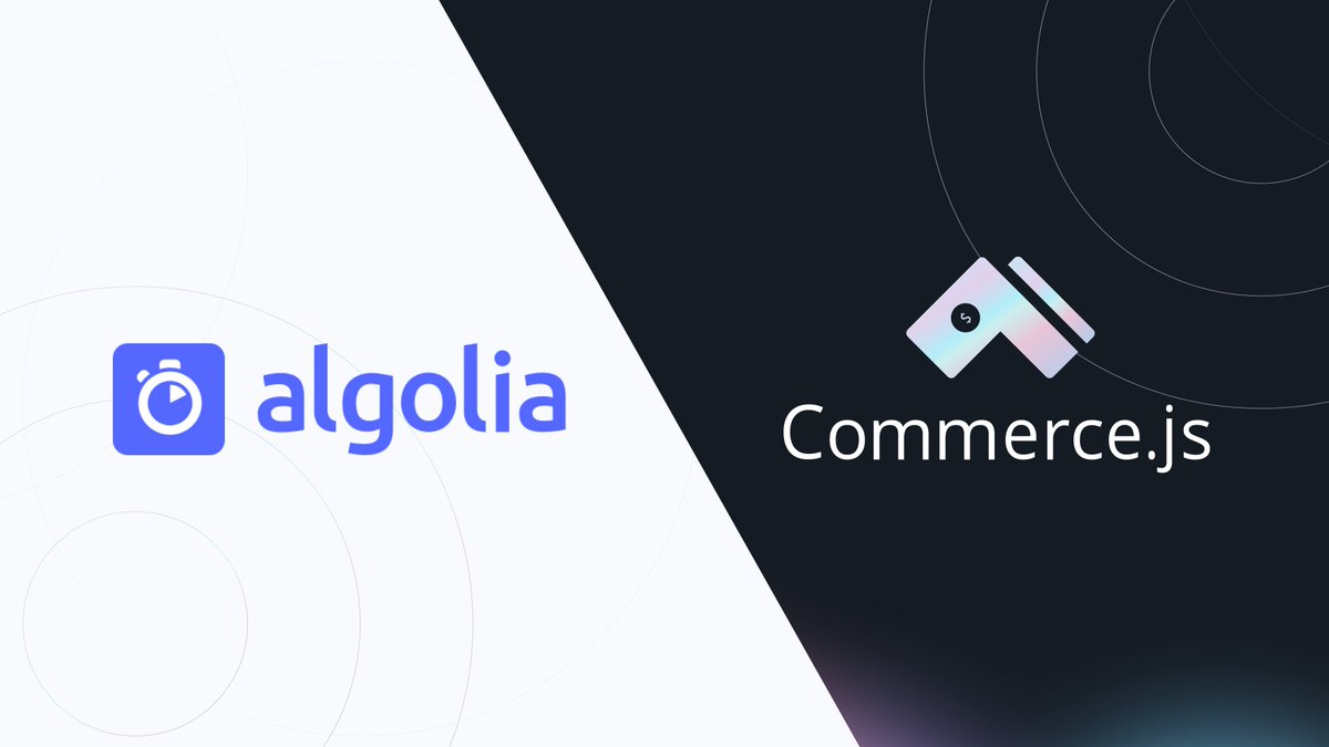 Our <a href="/algolia/">Algolia</a> integration keeps your search indexes updated when products and categories are added, updated, or deleted. 

commercejs.com/integrations#s…