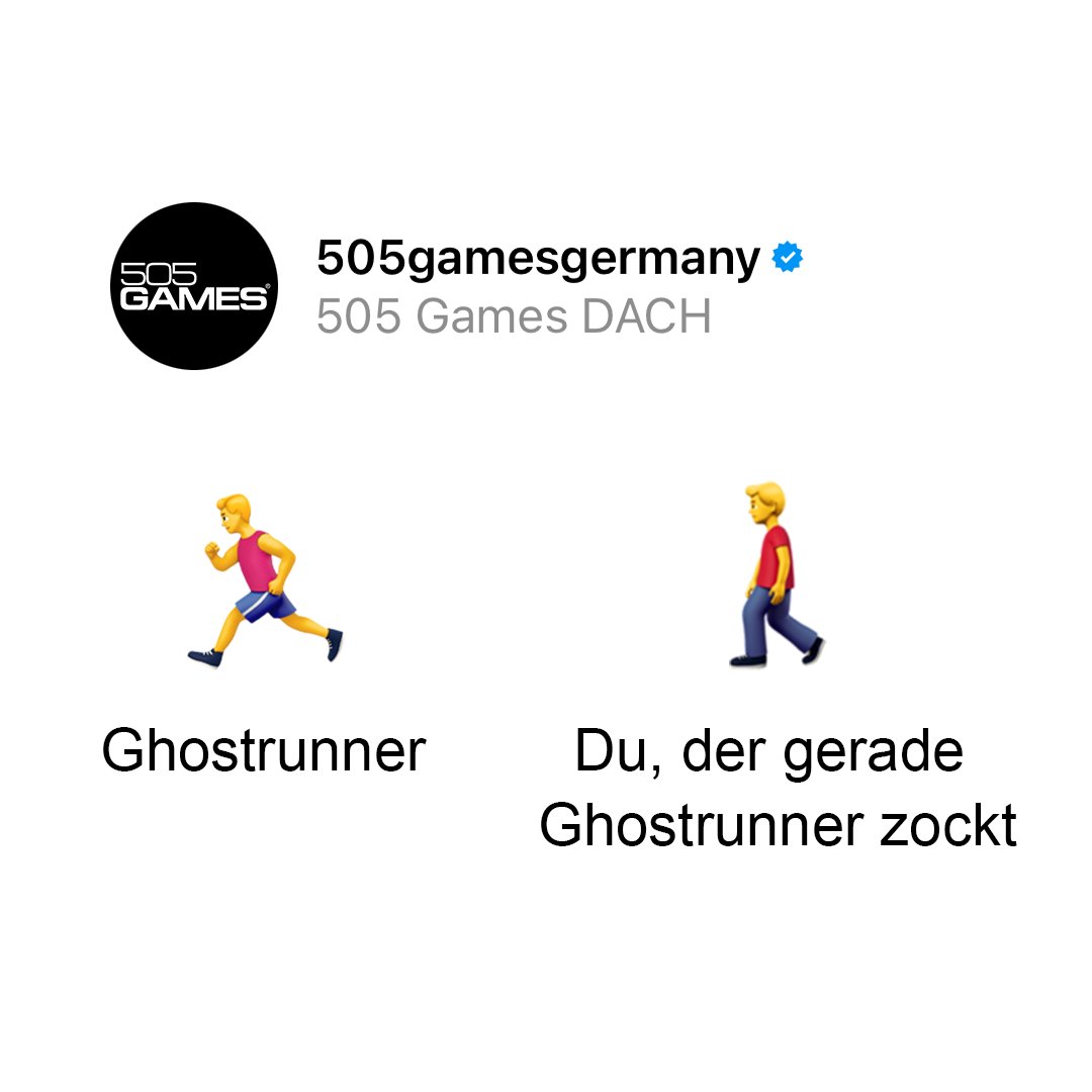 Meep Meep! 🏃💨 Geht es euch genauso? #beGhostrunner