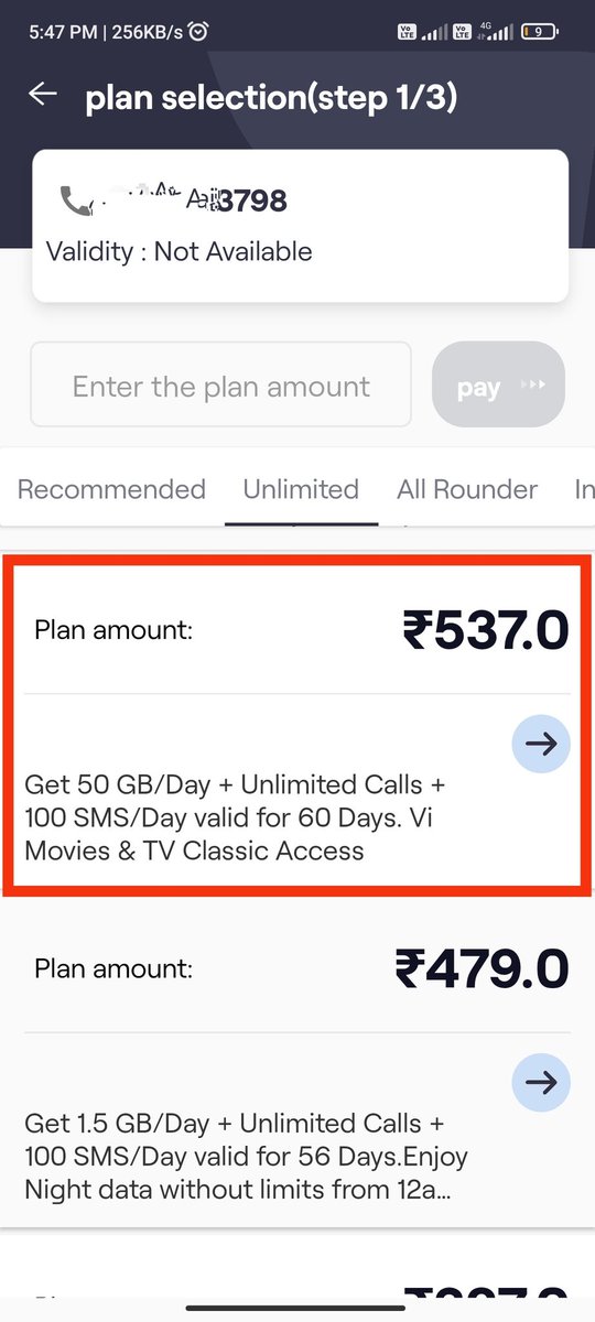 SatendraMeena5's tweet photo. Dear Vi i am confusing on this plan 
This is right or wrong
I am showing this plan in smart connect app
@ViCustomerCare @VodaIdea_NEWS https://t.co/mmB8KcMMxB