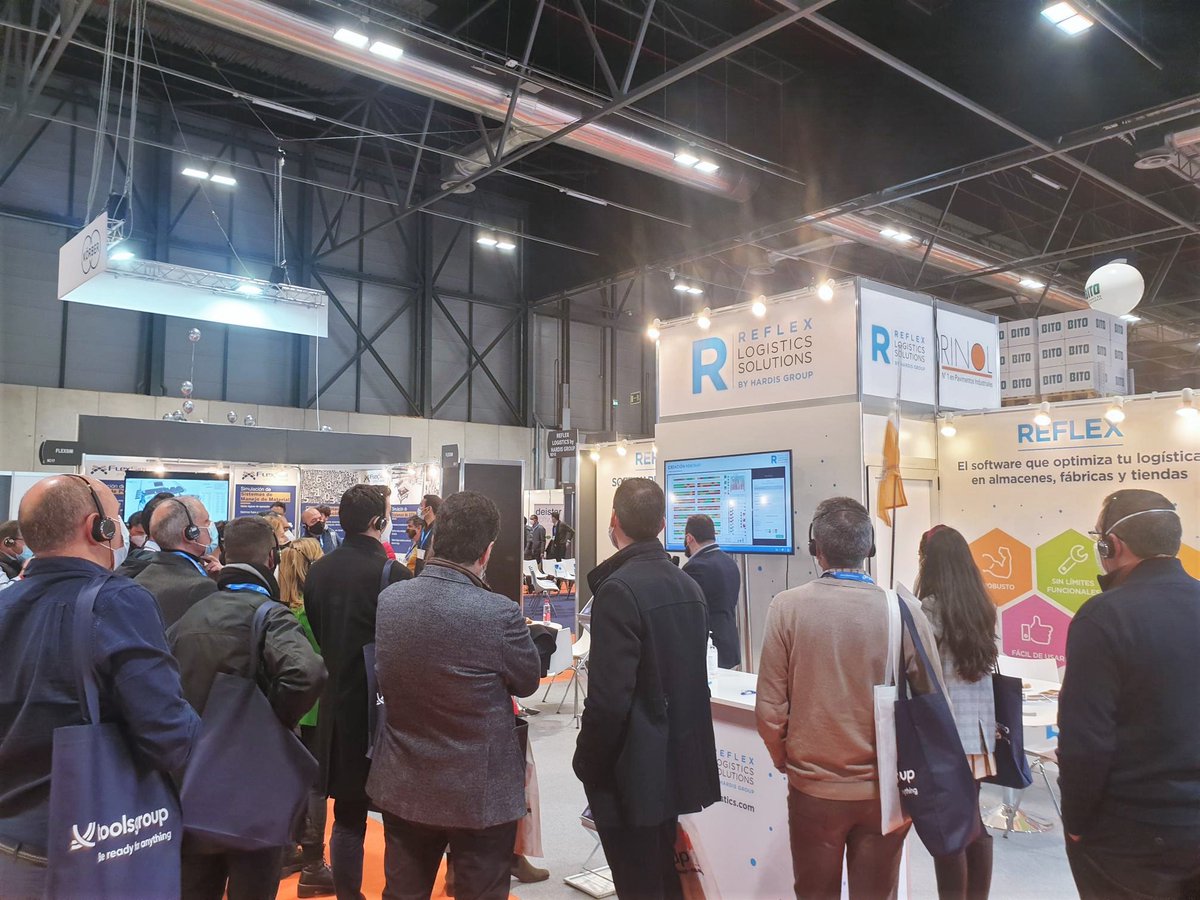 🙌¡Gracias a los que vinisteis a los #InnovationTours a descubrir nuestro #VirtualWarehouse y a @LogisticsIberia por seleccionar nuestra innovación! Virtual Warehouse de #ReflexWMS mapea tu almacén y representa la actividad en forma de #heatmaps 🔥🔥

#LogisticsMadrid21