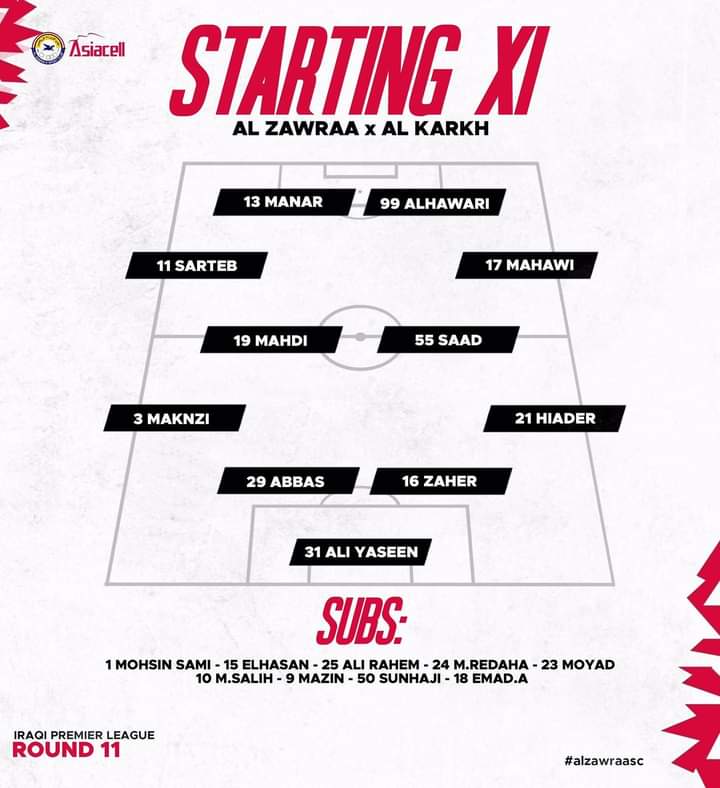 socceralgeria3's tweet photo. هواري #طويل ٱساسي ضد الكرخ
#Touil titulaire vs Al Karkh #TeamDZ https://t.co/xDGxhMFLqM