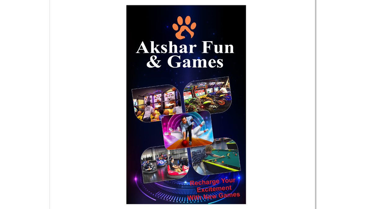 khandeshcentral's tweet photo. Opening this Saturday Akshar Fun &amp; Games - Re Energize your  gaming spirits on 2nd Floor. https://t.co/ute2rVwTVk