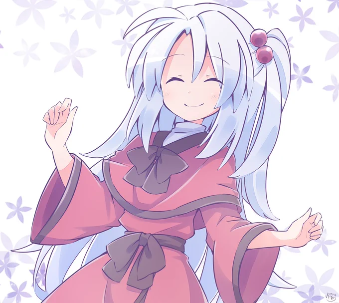#いい笑顔の日 
リリーはほんと笑顔が描きやすくて精神衛生上素晴らしいキャラなので、嫌なことや辛いことがあった時は皆リリー描けば良いと思うんです 