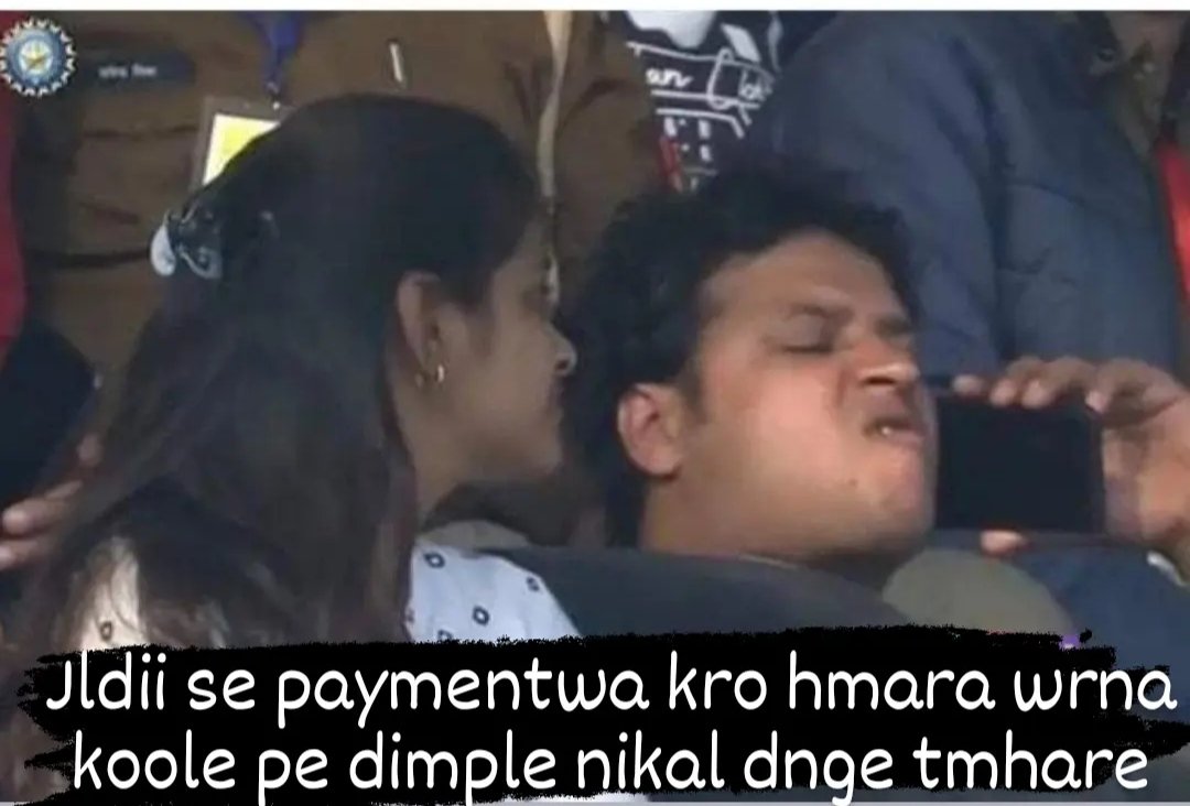 Sahil_sinha99's tweet photo. Literally Nobody*
People in #bihar Asking for their payment.. 
#INDvsNZTestSeries #INDvsNZ #BlackFriday https://t.co/HB2InXT6Uf
