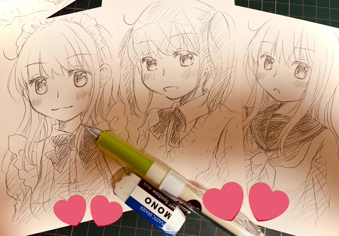 BOOTH作業中…☺☺ 