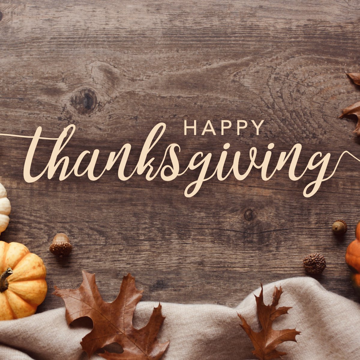 Happy Thanksgiving! What are you thankful for today? 

We are closed today for the holiday, but we’ll be back tomorrow. For now, we hope everyone has a relaxing Turkey Day. Don’t forget to wear your stretchiest pants!