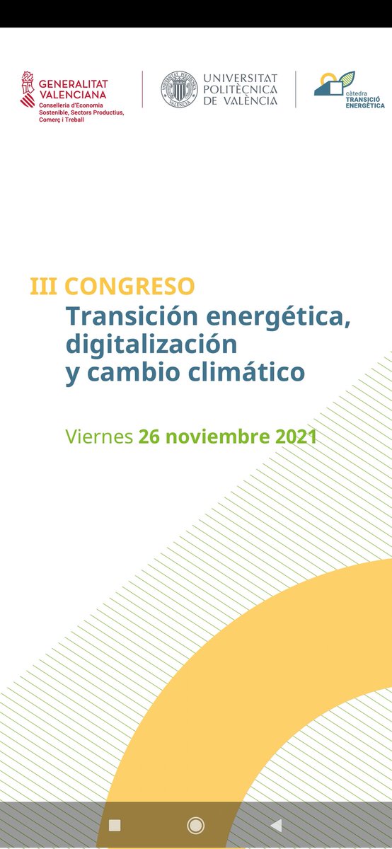 cc_tvs's tweet photo. Demà organitzem des de la @CTE_CV la III Conferència sobre transició energètica. Sereu benvinguts. @Rebeca_Torro @emparmbonafe @rafacliment_ https://t.co/ax3Uo6bNXK