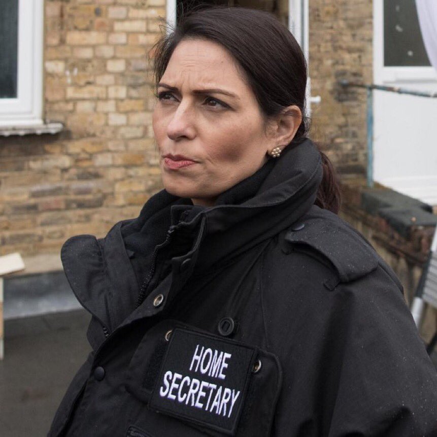 's tweet image. This is the Tweet

#SackPritiPatel