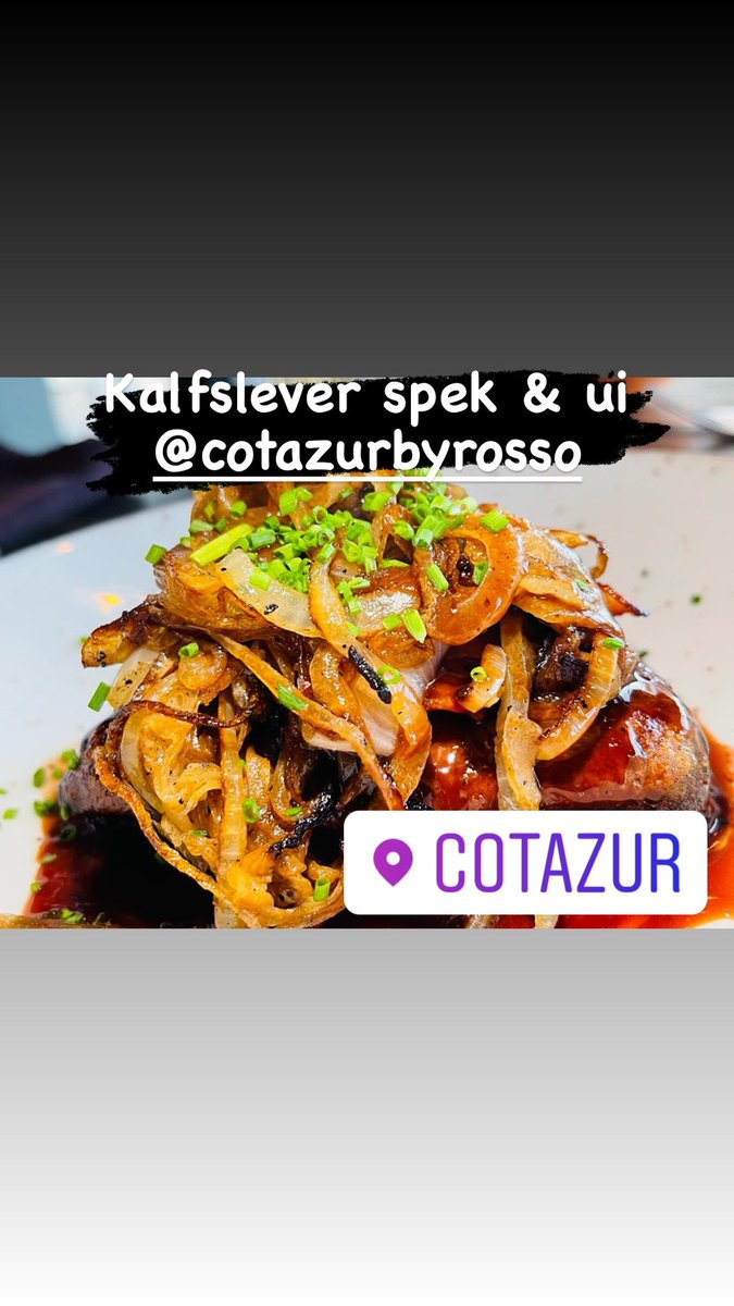 Kalfslever met spek&amp;ui <a href="/CotazurbyRosso/">Cotazur</a>
