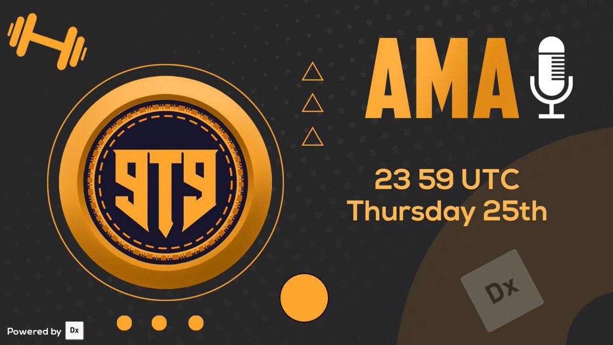 Don’t forget to join <a href="/T99_Official/">T99 Official</a>  AMA on t.me/dxsalepresales

Only on dxSale.app 

#Airdrops #altcoin #ama #NFTGaming #ALTSEASON #Binance #BinanceSmartChain #altcoinseason #100xgem #btc #Ethereum #ETH #DxSale #Crypto #AVAX