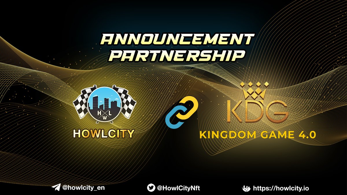 🔥 STRATEGIC PARTNERSHIP ANNOUNCEMENT: HOWLCITY &amp; KINGDOM GAME 4.0 🔥

HowlCity will work closely with Kingdom Game 4.0 to help the project grow and bring players many surprises in the Metaverse Gaming World. 🤝

📌 Details: blog.howlcity.io/strategic-part…