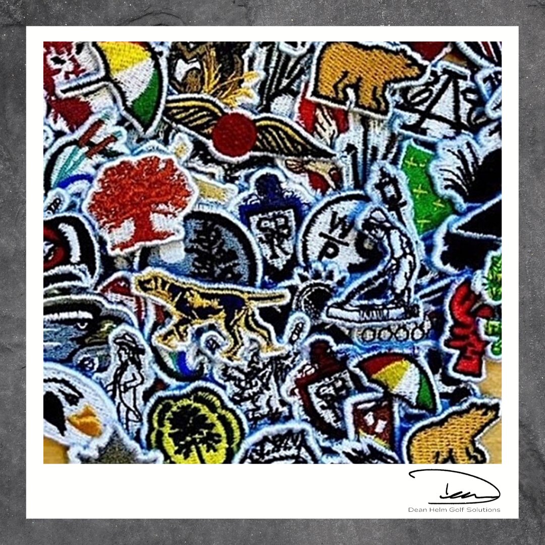 GolfHelm's tweet photo. In honor of Thanksgiving, here's a smorgasbord of patches @aheadusa has used to customize their products. The possibilities are truly endless! 
#logo #customize #branding #yourbranding #personalized #yourlogo #golfing #golf #golfer #golflife #golfislife #golfswag #golflifestyle https://t.co/ysnFERFLlI
