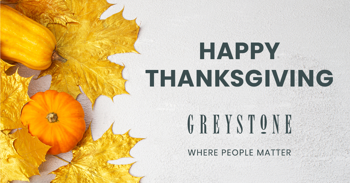 GreystoneCREF's tweet photo. To our valued partners, clients and colleagues, we wish you a happy and healthy Thanksgiving! https://t.co/MqlWg665f6