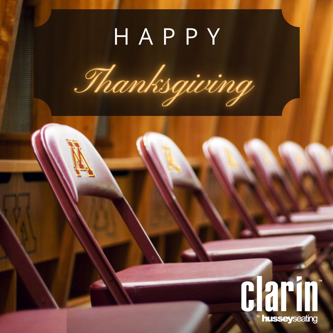 ClarinChairs's tweet photo. Wishing our customers, dealers, family, and friends a very Happy Thanksgiving! #Thanksgiving2021 #HappyThanksgiving https://t.co/o0K7BB2UD9