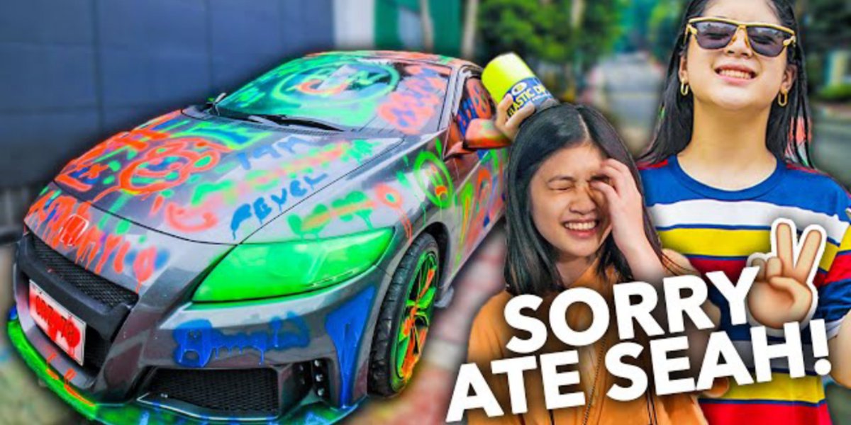 RNMetroManila's tweet photo. New Vlog!

"SPRAY PAINTING My Sisters CAR PRANK!! (Sorry Ate!) | Ranz and Niana"

Here's the link: https://t.co/7eey0FEkjh https://t.co/RbIXINeZVw