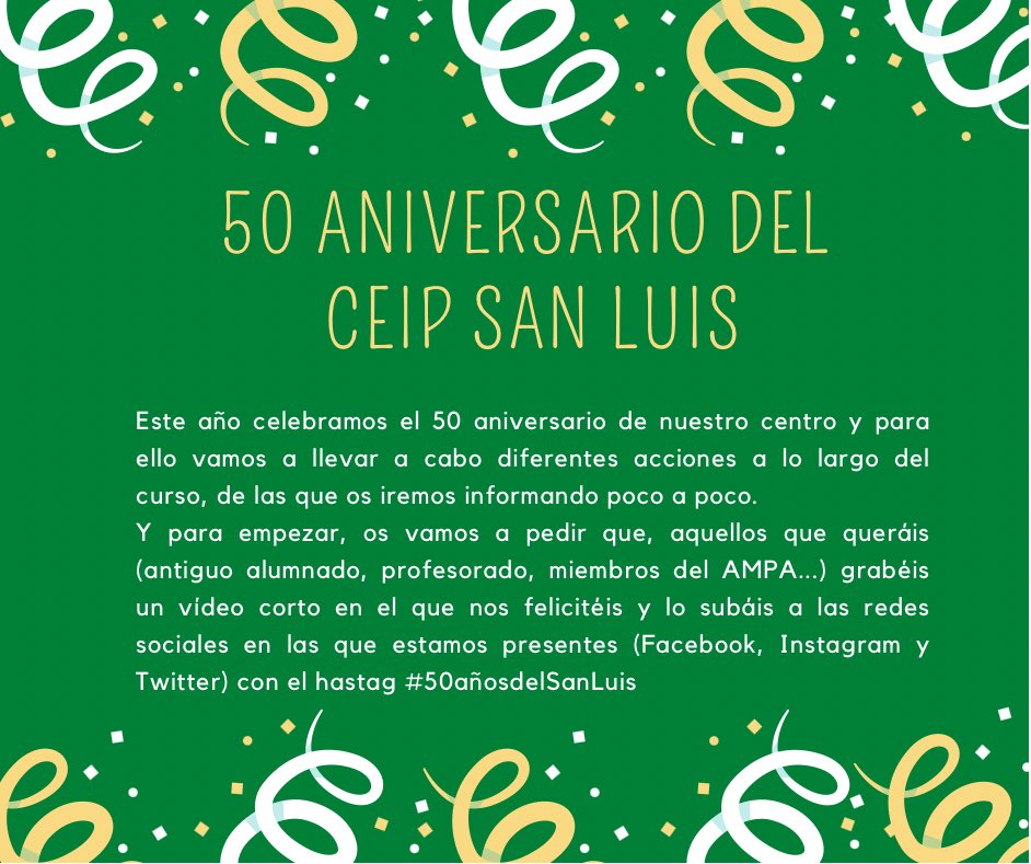 CEIP SAN LUIS tweet media