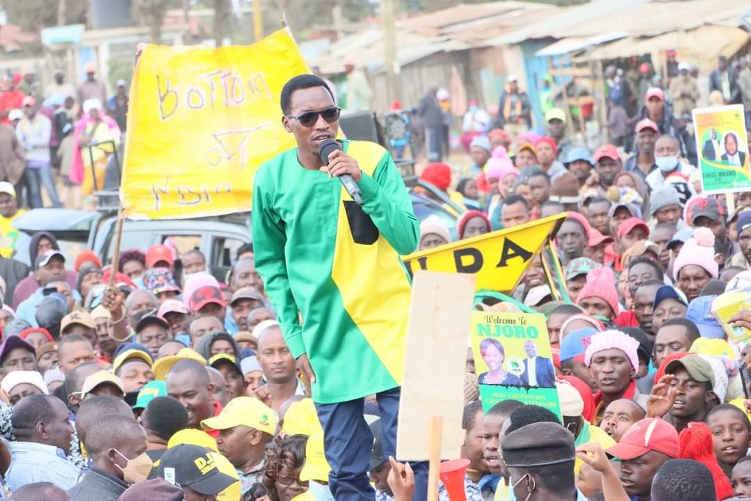 WakiliAsab's tweet photo. Today, I joined William Samoei Ruto  on his  Njoro tour and in campaigning for his 2022 canditure.
His empowerment for SMEs and his Bottom up economic model Agenda is going to change the economic tune in this great Republic of Kenya.

Chama ni UDA..... Form ni Hustler Nation. https://t.co/sWNx4nGb25