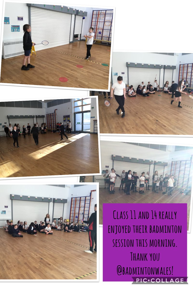 HafodyWern's tweet photo. Class 11 and 14 have really enjoyed their badminton session this morning! #badminton #badmintonwales #sports #activewrexham https://t.co/SjqstjgjvG