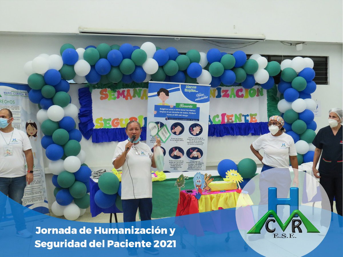 HospMarioCorrea's tweet photo. Segundo día de la jornada de Humanización del #hospitalmariocorrearengifo 🏥
#humanización #humanizacionensalud ⚕️ https://t.co/mQf427PmAb