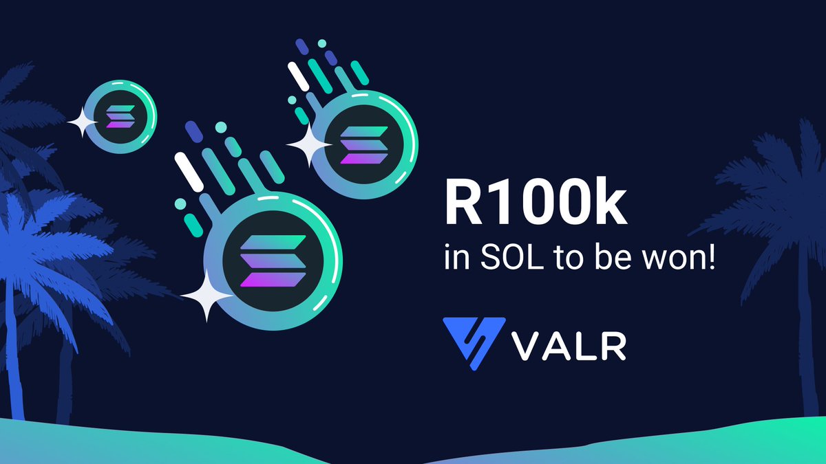 VALRdotcom's tweet photo. As promised, it's gonna be a sizzling summer!

☀️$SOL deposits open tomorrow

☀️SOL/ZAR trading goes live this Monday, 29/11 at 11:29am

Keep your Twitter notifications on for @VALRdotcom - we've got a lot in store💰 https://t.co/Um06qoUezK