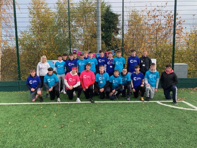 barnsleysport's tweet photo. Sports Ambassadors lead from the front working with Trinity Academy at Race for Life event 23/11/21 raising £200!

@raceforlife @TrinityAcadStE 

#barnsleyisbrill https://t.co/DhijalQsXr