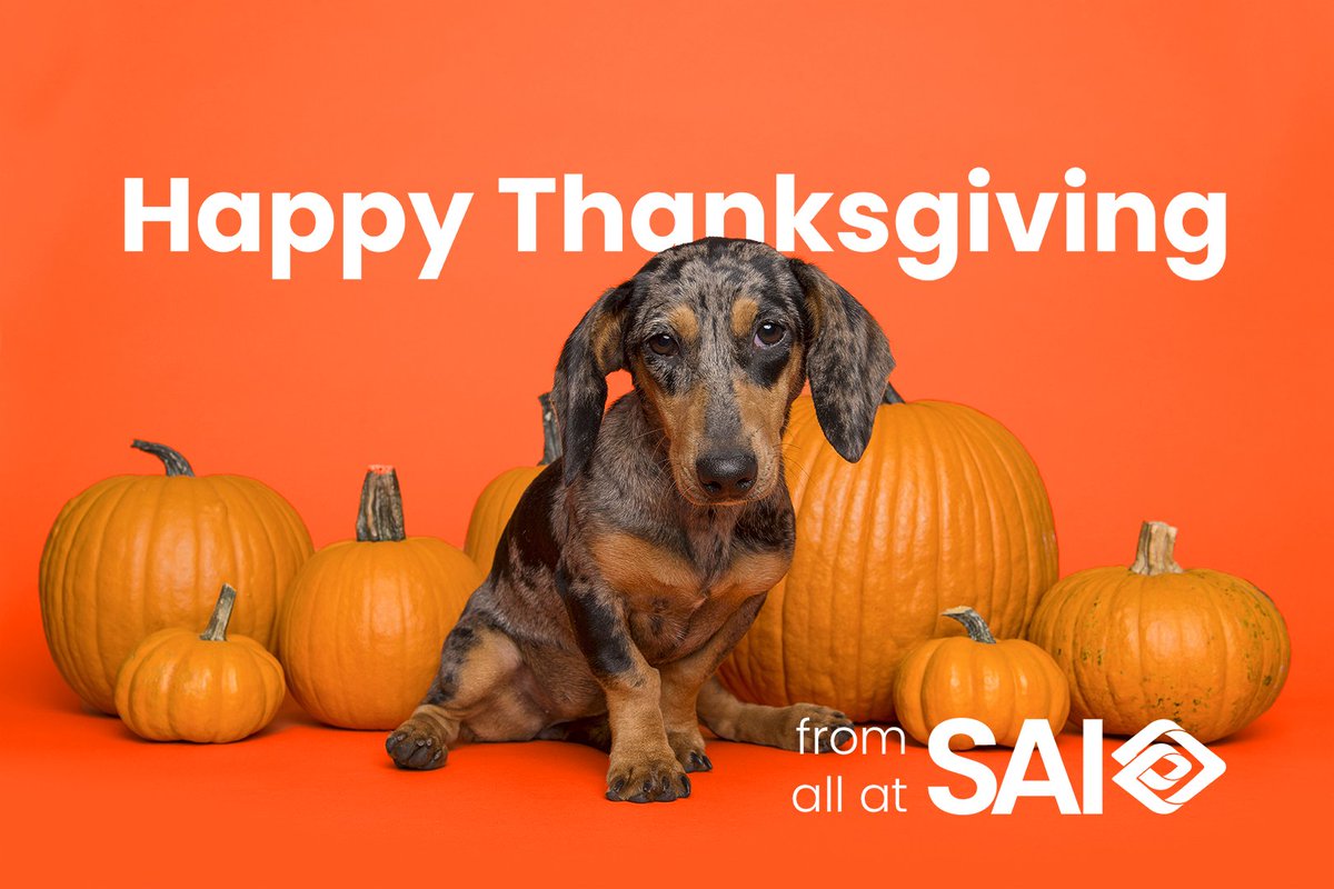 We are thankful for our amazing customers, colleagues and partners this year. Happy Thanksgiving to everybody celebrating today.
#HappyThanksgiving