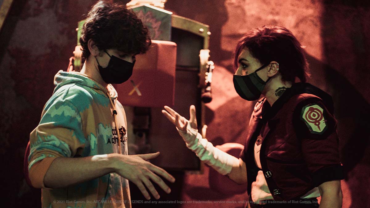 SecretCinemaUS's tweet photo. Can your friendship survive Zaun IRL?

Round up the gang and challenge them to a legendary experience this #thanksgiving: https://t.co/mjKO89HNDm

Secret Cinema presents #Arcane
Los Angeles, USA https://t.co/Ap2vjEaLcR