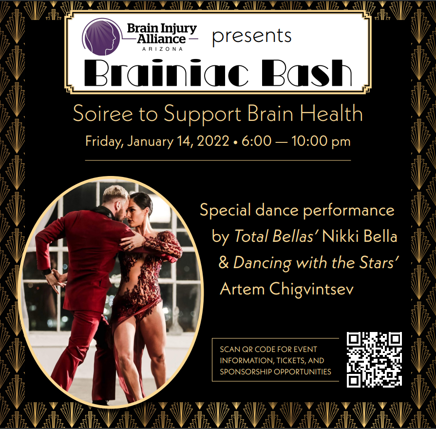 Total Bellas' Nikki Bella &  Artem Chigvintsev have joined the Brainiac Bash roster!  Join them in Phoenix on Jan 14, 2022 and support brain health. https://t.co/m0Ze4JYOPq  
 Tickets, tables, and sponsorships are on sale now. https://t.co/uAT8gZLSR5