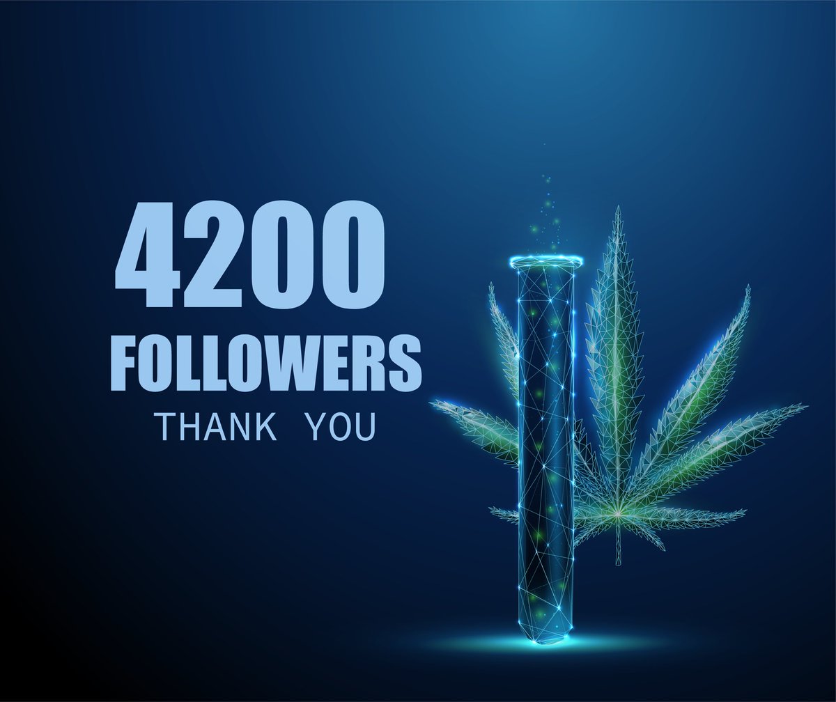 WOW, guys!
🌿4.2K followers🌿

Thank you so much for your support💚 
#XCannabiscommunity are growing 🚀

Our first #giveaway will be soon 😎
Are you waiting? 
Make more activity in comments 💚

🟢#BUY💚#HODL🟢#RETWEET🟢