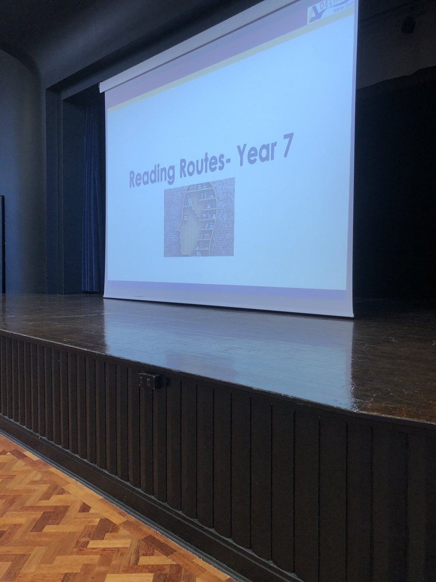 DeltaManorCroft's tweet photo. Today we launched our new #ReadingRoutes with Year 7! #ReadingRoutes #TodayAReader 📖📚 https://t.co/zDQ9yjI49J
