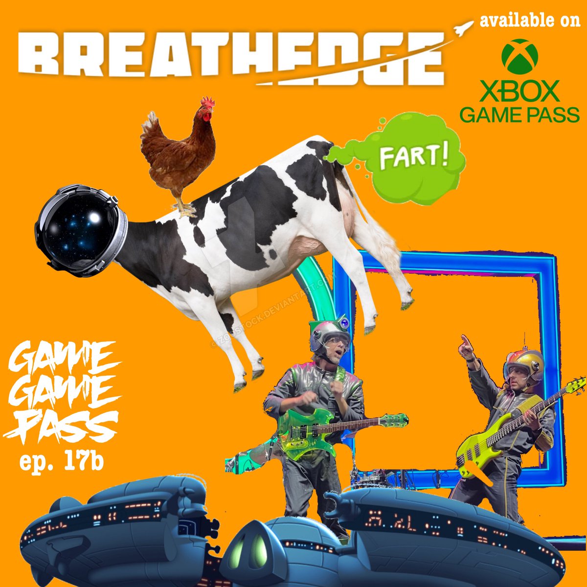 gamegamepasspod's tweet photo. Also the latest episode of @gamegamepasspod is up and take a deep breath because this one stinks, oh wait that’s just a ruptured space-poop hose, nevermind! We talk @Breathedge! Available as always on #XboxGamePass https://t.co/8ctQDW2lMH